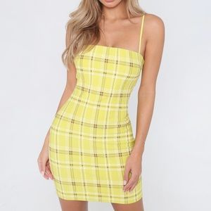 Tartan Bodycon Dress